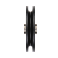 Rueda de Plástico de Nylon de 95 mm para Equipos Deportivos, Polea de Gimnasio con Rodamiento