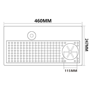 Estación Comercial de Enjuague de Vasos para Cafeterías, Lavavasos de Acero Inoxidable para Mostrador con Grifo, Bandeja de Goteo y Kit de Instalación - Product Image 3