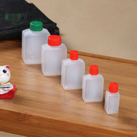 Bouteilles de sauce soja en plastique jetables biodégradables en PE en gros