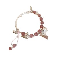 Bracelet simple de style national chinois, nouveau, artistique, haut de gamme, polyvalent, tempérament, vente en gros