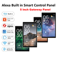 Nouveau panneau de commande tactile 5 pouces 2026, écran tactile intelligent pour la maison, application mobile, télécommande, passerelle Zigbee