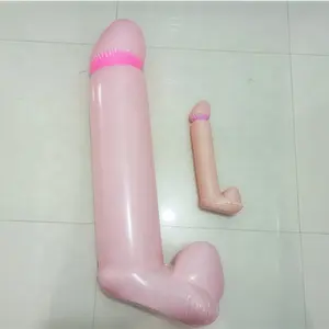 Eco-friendly PVC Bachelorette Party Games Inflatable Willy photo props Penis Toy novelty hen party pecker toy decorations