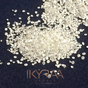 IKYRAA JEWELS ผู้ผลิตโดยตรง เพชรเลี้ยงในห้องปฏิบัติการ ขนาด 3.00 มม. เพชรเม็ดเดี่ยวเจียระไนแบบบริลเลียนท์ รับรองโดย IGI สี E เครื่องประดับสั่งทำพิเศษ - Product Image 1