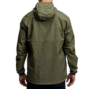 Veste coupe-vent d'hiver pour homme LONG MISSION INDUSTRY, col mandarin, fermeture éclair, tissu respirant en nylon/polyester - Product Image 2