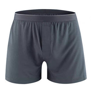 Calzoncillos bóxer de alta calidad de fabricantes para hombre, logotipo de Jacquard personalizado, cintura elástica, calzoncillos y Bóxers de Modal para hombre de talla grande - Product Image 2