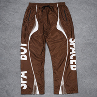 Ensemble survêtement streetwear vintage personnalisé OEM de haute qualité avec impression DTG, veste à capuche zippée oversize et pantalon de survêtement
