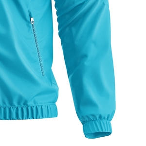 Veste coupe-vent de course à pied imperméable personnalisée Veste unisexe à col montant et fermeture éclair pour hommes, de randonnée en plein air légère - Product Image 5