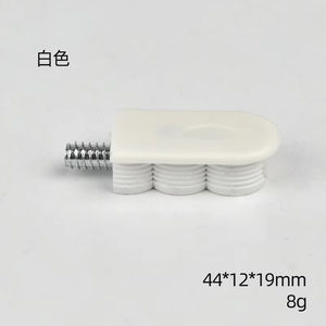 Three-in-one <b>Plastic</b> Shelf Fastener Cabinet Door Lifting System Single-damping Track Non-removable <b>Slide</b> Rail Hardware China - Product Image 2