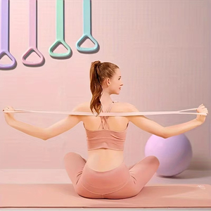 Cuerdas Elásticas de Resistencia Premium para Yoga y Fitness, Correas de Tensión para Ejercicios de Hombros, Brazos y Espalda - Product Image 3