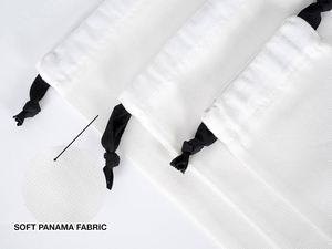 Wholesale Small Personalized Printed Cotton Canvas Jewelry Beauty Products <b>Pouch</b> with Ribbon for Elegant Gift Packaging - Product Image 5