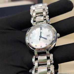 2025 montre en acier inoxydable argenté de haute qualité pour femmes 26.5mm cristal de saphir 3BAR résistant à l'eau <span class=keywords><strong>SWI</strong></span> SS L250 mouvement Quartz - Product Image 4