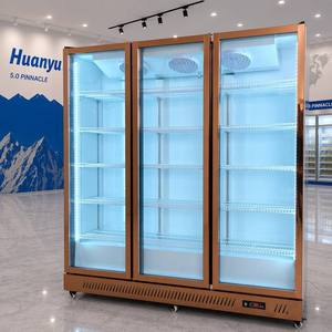 Réfrigérateur vertical pour boissons, robuste, professionnel, commercial, <span class=keywords><strong>vitrine</strong></span> de présentation avec porte en verre - Product Image 6