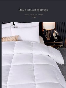 프리미엄 구스 다운 플리스 누빔 워셔블 친환경 호텔 & 가정용 침구 세트 - Product Image 6
