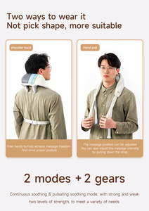 Großhandel Günstige Ganzkörper-Knetmassagegerät mit Wärmefunktion 6D <span class=keywords><strong>Massage</strong></span>-Maschine für Rücken, Schultern und Nacken mit Zeitsteuerung - Product Image 6