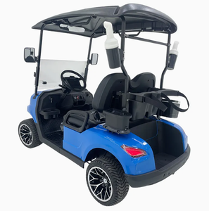 รถกอล์ฟไฟฟ้า 2 ที่นั่ง สัมผัสหรูหรา พร้อมเบาะรองรับแรงกระแทก แบตเตอรี่ลิเธียมอายุการใช้งานยาวนาน ระยะทางวิ่ง 36 หลุม เหมาะสำหรับรีสอร์ทและสนามกอล์ฟ - Product Image 3