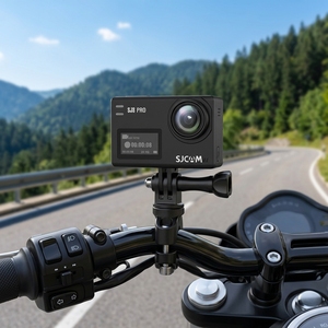 Videocamera Sportiva SJ8 Pro 4K Ultra HD 1080p con Stabilizzazione a 6 Assi, Doppio Schermo, Dash <span class=keywords><strong>Cam</strong></span> per Moto, Fotocamera Panoramica a 360° - Product Image 1