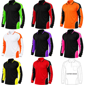 Polo <span class=keywords><strong>de</strong></span> <span class=keywords><strong>travail</strong></span> à manches longues haute visibilité pour hommes, personnalisé, séchage rapide, sécurité, construction, fluorescent, vêtements <span class=keywords><strong>de</strong></span> <span class=keywords><strong>travail</strong></span> haute visibilité - Product Image 3