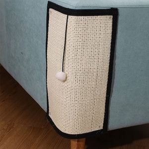 Cat Scratcher Mat <b>Sofa</b> Protector Natural Sisal Cat Scratching Mat Cat Scratch Couch Cover - Product Image 1