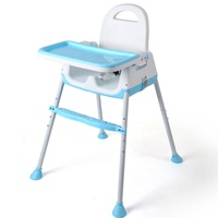 Chaise haute multifonctionnelle pour enfants en gros, 3 en 1, chaise portable pour bébé pour manger