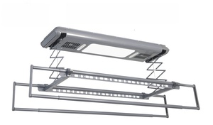 Smart Lighting Height-Adjustable Disinfecting Air-<b>Drying</b> Remote-Controlled Voice-Activated Electric <b>Clothes</b> <b>Drying</b> <b>Rack</b> - Product Image 5