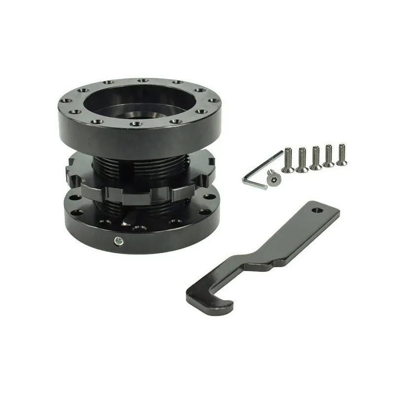 40MM to 70MM Extension Spacer Boss Hub Kit Adjustable Racing Steering Wheel Quick Release Adapter