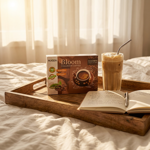 Café Instantáneo con Colágeno en Crema, Colágeno Bloom sin Gluten, Polvo Blanco en Caja, Sabor <span class=keywords><strong>Chocolate</strong></span>, Sabor Neutro - Product Image 2