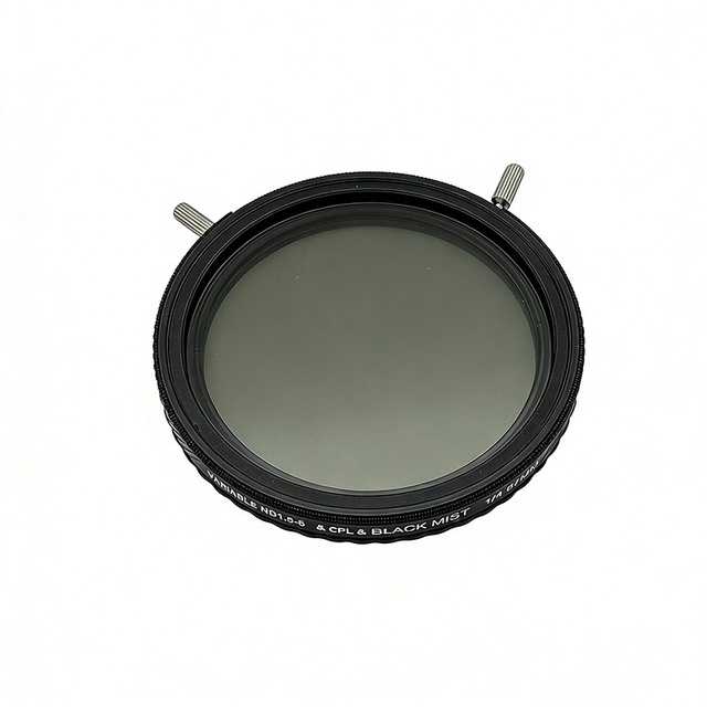 Wholesale 3-in-1 Adjustable ND1.5-8& Black Mist &CPL Polarizer Camera Filter