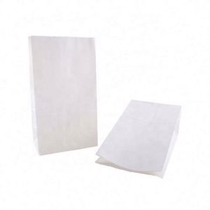 Sac en papier kraft pour emballages alimentaires à emporter avec logo personnalisé imprimé - Product Image 6