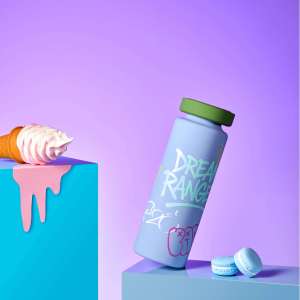 Bouteille d'eau en acier inoxydable YEKEA, 500 ml, à double paroi, à large ouverture, personnalisable, motif graffiti, mignonne et amusante, pour adolescents, vente en gros - Product Image 5