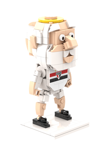 Figurine de blocs de construction personnalisée Légende du football, Écusson d'équipe, Ornement de bureau MOC, Faible MOQ, Cadeau commémoratif pour fans, Livraison rapide - Product Image 5