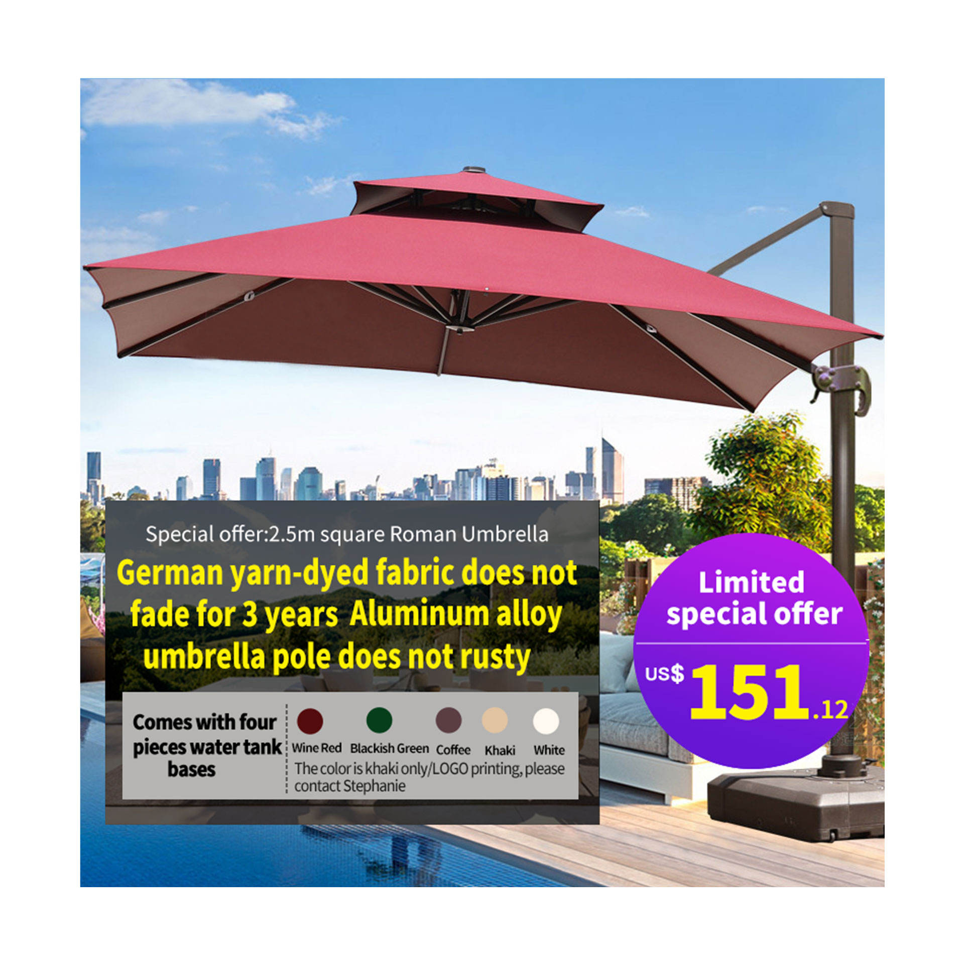 Oferta especial limitada US $151,12