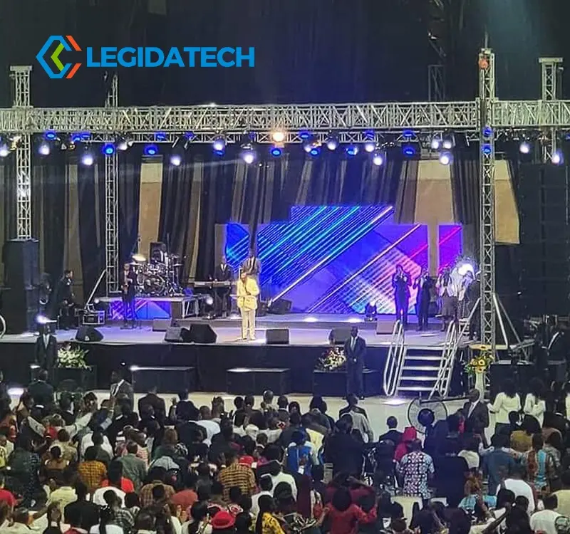 LEGIDATECH 2024 Rental High Resolution LED Display For Wedding Party Event Music Scene Mobile Advertising Stage Rental Screen
