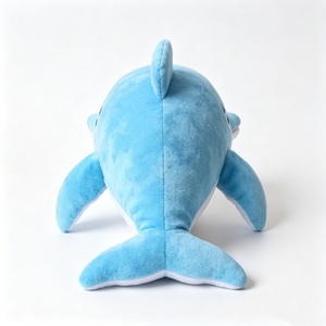 Peluche de delfín personalizado, delfín de peluche, peluche de delfín azul, peluche de animal marino, delfín de peluche. - Product Image 1