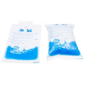 Pacote de gelo reutilizável, de alta qualidade, para refrigerador, bolsa para gelo seco, comida