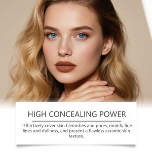 Correcteur naturel léger multi-couleurs hydratant brillant naturel obéissant base de maquillage transparente coussin - Product Image 3