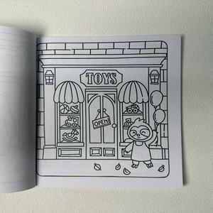 Libro para Colorear Personalizado con Diseño Adorable, Tapa Blanda, para Fanáticos de la Tienda, Entusiastas del Arte, Regalo - Product Image 2