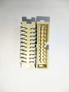 Conector de Placa a Placa Samtec HTST-110-01-S-DV de 20 Posiciones, Paso de 2.54 mm, Doble Fila, Tipo Header, SMT, Dorado - Product Image 2