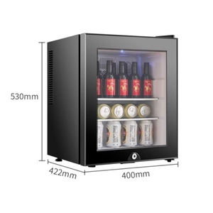 Vanace Hotel Mini Bar Usage domestique 40L Porte en verre Sans bruit Petit Bar Réfrigérateur Thermoélectrique Mini Réfrigérateur - Product Image 2