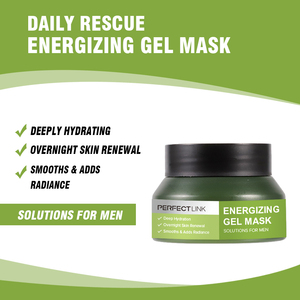 Overnight Skin Renewal Smooths Deeply Hydrating <strong>Men</strong> Care Energizing Gel <strong>Face</strong> Sleeping Mask - Product Image 2
