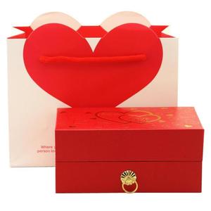 Two Layer Drawer Black Cardboard Gifts Custom Luxury Wedding Favors Chocolate Box - Product Image 6
