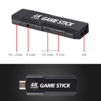 Console de jeu GD10 en promotion, sortie 4K HD, console de jeu vidéo sans fil 2,4G, stick de jeu GD10 avec 2 manettes
