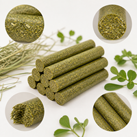 Bâtonnets à mâcher pour lapins Radish Valley, jouet de dentition pour chinchillas et cochons d'Inde, foin d'alfalfa séché, 25 unités/boîte, vente en gros disponible