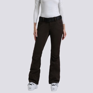Nuevos Pantalones de Esquí Duraderos para <span class=keywords><strong>Mujer</strong></span>, Elásticos, Ajustados, con Forro Polar Doble, Profesionales, Resistentes al Viento, Impermeables, Transpirables, Sólidos - Product Image 2
