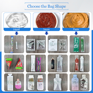 KL-160 nóng bán tự động đa theo dõi dọc gói mật ong Gel điền máy đóng gói - Product Image 2