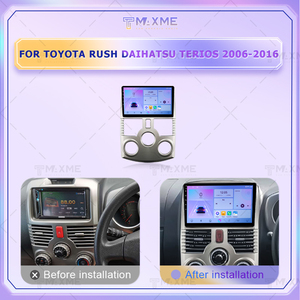 Lecteur de DVD Android Auto de 9 pouces à écran tactile vidéo de haute qualité pour Toyota <span class=keywords><strong>Rush</strong></span> Daihatsu Terios 2006-2016 tableau de bord Portable USB - Product Image 5