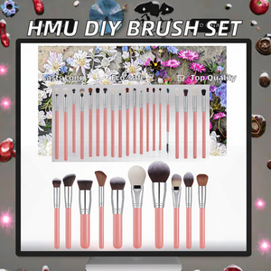 Professional Vegan Kabuki Makeup Brush Set 16 20 26 30pcs Eco Friendly Cosmetic Brushes - Product Image 2