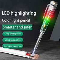 Pen Tester Tegangan Cerdas AC Non-kontak Induksi Voltmeter Detektor Daya Obeng Listrik Indikator - Promo