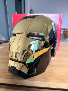 <span class=keywords><strong>Casco</strong></span> Eléctrico <span class=keywords><strong>Iron</strong></span> <span class=keywords><strong>Man</strong></span> MK 5 con Control por Voz - Máscara de Plástico con LED para Fiesta de Disfraces de Halloween - Product Image 3