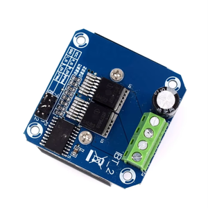 BTS7960 43A Hochleistungs-IBT2-Motortreiber-System Elektronikplatine Modul DIY Smart Car Halbleiter-Kühler für Arduino - Product Image 3