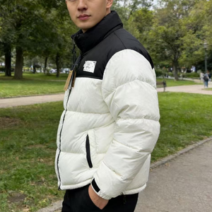 Veste d'hiver courte matelassée décontractée pour femme <span class=keywords><strong>North</strong></span> City, coupe ample, avec manches longues, fermeture éclair intégrale, <span class=keywords><strong>face</strong></span> lisse - Product Image 6